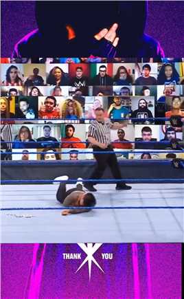 丹尼尔擂台飞踢，一击踢倒杰乌索#WWE精彩看点 