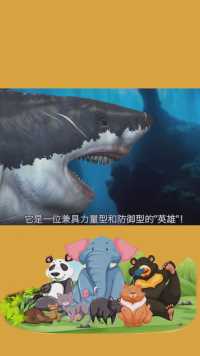 史前海洋可怕生物巨齿鲨和沧龙，若正面交锋，谁是最后的王者？（中篇）#求一个神评加特 