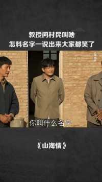 教授问村民叫啥，怎料名字一说出来大家都笑了#让你肝通宵的悬疑剧 