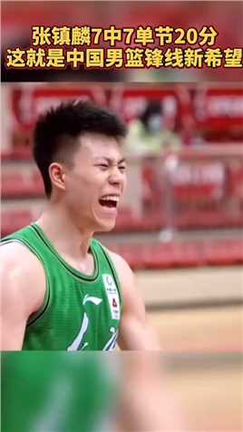 张镇麟就是中国男篮未来的希望
