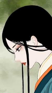 水是眼波横，山是眉峰聚#动漫 