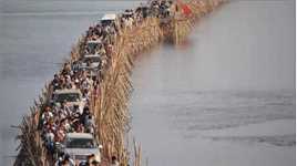 世界上“最特殊”的桥梁，用竹子建造而成，一天能收200万过路费
