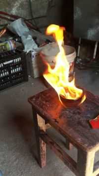 看到火了，这就是制造的中华的传统工艺