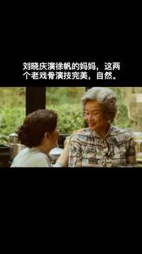 刘晓庆演徐帆的妈妈，这两个老戏骨演技完美，自然。