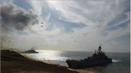 战争爆发边缘？英国军舰擅闯俄领海，俄轰炸机直接投弹开火警告