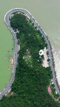 广东珠海最有个性的沿海公路，建个隧道不好吗！