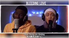 #英文神曲《bleeding love 》戴上耳机闭上眼睛听！