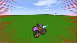 迷你世界：奥特曼的种田拖拉机，还自带氮气加速