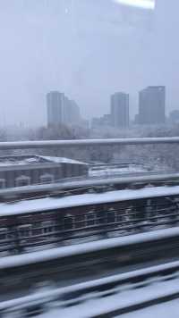 下了雪❄️的北京