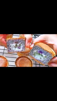 紫薯山药杯子蛋糕的做法