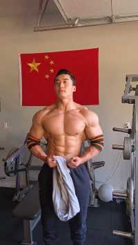 中国健体第一人，吴龙赛前状态