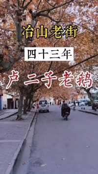 秋天的冶山老街很美，可以来走走，剁个老鹅吃吃这里也是电视剧大江大河的取景地 
